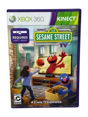 Kinect Sesame Street TV: Season 1 (Microsoft Xbox 360, 2012) Complete and Tested