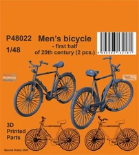 SPHP48022P 1:48 Special Hobby Men's Bicycle Set (First Half 20th Century)