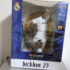 Figura de fútbol FTCHAMPS Beckham 12 pulgadas sin abrir con algunos daños