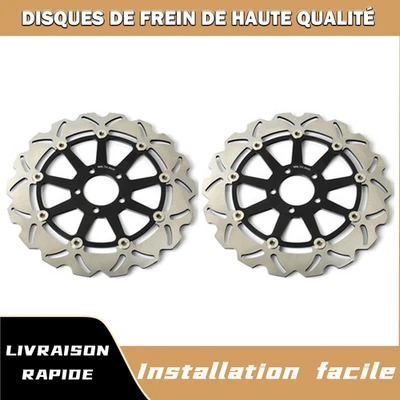 Disques de frein Avant pr Kawasaki ZX12R 00-03 ZX7R ZX7RR NINJA 96-03 ZX9R 94-04 - Photo 1/4