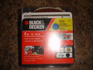 Black & Decker U1450B 5" Sanding & Polishing Kit