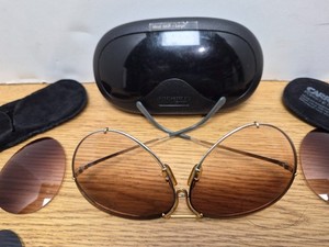 Vintage 5621 Porsche Design Carerra glasses 1986 with case