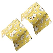  2 Pcs Kitchen Splashbacks for Cookers Gas Stove Baffles Cooking Splatter Boards