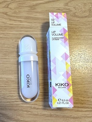 Kiko Milano Lip Volume Plumping Effect Lip Cream 02 Transparent