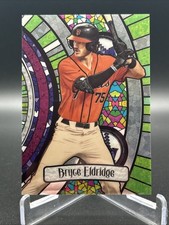 BRYCE ELDRIDGE 2023 Bowman Draft Stained Glass BGA-15
