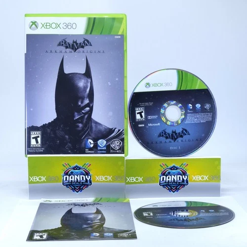 Batman: Arkham Origins CIB W/ Manual - Xbox 360