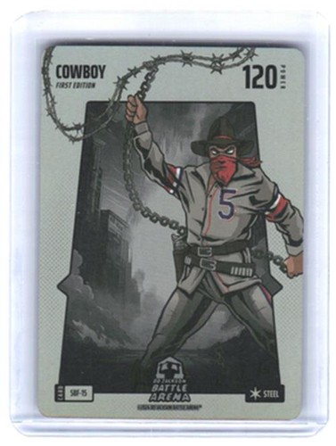 Bo Jackson Battle Arena - Cowboy STEEL Silver Battlefoil -SBF-15