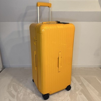 Rimowa Essential Trunk Plus 101L Mango Yellow 4-wheels Carry Case