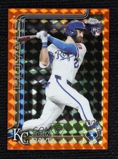 2025 Topps Chrome Update Orange Geometric Refractor 10/25 John Rave #USC136 1s5a