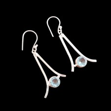 Sky Blue Topaz Stone 925 Sterling Silver Daughter New Engagement Pendant