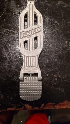 ROGERS  Script Era   Bass  Drum Pedal FOOTBOARD ,  xLENT.   Sale, FREE SHIP.