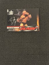Brock Lesnar Cards, Rookie Cards and Autographed Memorabilia Guide 13