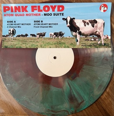 Pink Floyd - ATOM QUAD MOTHER multicolor Splash Vinyl Limited Edition  N. 25/90