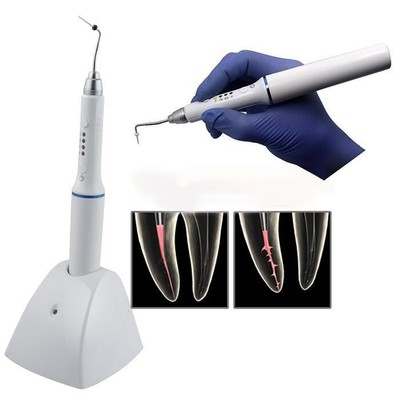 Dental Cordless Gutta Percha Obturation System Endodontics Heated Pen + 4 Tips
