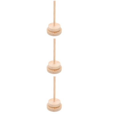  3 PCS Yarn Cake Holder Wool Jeanie Dispenser Winding Spool Handmade Tool