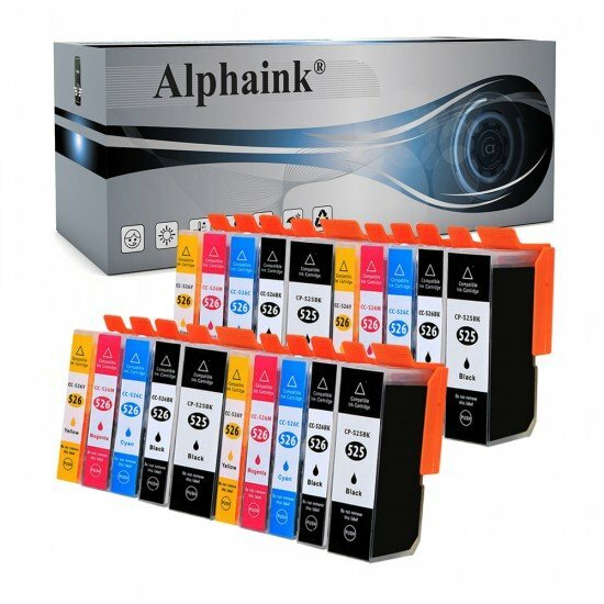 MG8150 MG8250 Inchiostro Kit Di 18 Cartucce Compatibili Per Stampanti Canon PIXMA MG6150 MG6250 MG8150 MG8250 - Colore Completo Cartucce A Getto D' Inchiostro Multifunzione - Foto 6
