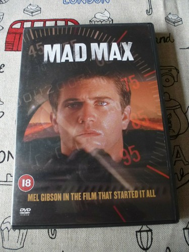 MAD MAX 1979 FILM STARRING MEL GIBSON 2001 DVD REGION 2 UK PAL FORMAT