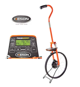 Keson-MP401e-Steel-Digital-Measuring-Wheel-8-memory-Ft-Inch-Metric-w-Carry-Bag