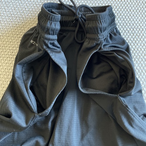 NIKE Air Jordan Jumpman Youth/Boy’s Medium Basketball Shorts Black/White - Picture 12 of 12