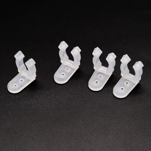 100pcs 1/2 Inch LED Rope Light Clips Holder with 200 PCS Screws for Hanging - Picture 3 of 15