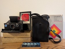 Polaroid SX-70 Land Camera Special Edition w/ Ever-Ready Case and Original Box