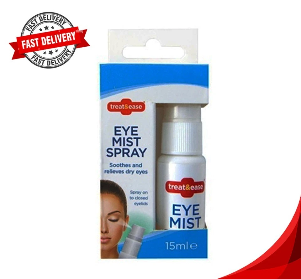 OTL Eye Mist Spray - 15ml for Refreshing Dry, Tired, Irritated, Itchy, & Sore Eyes.