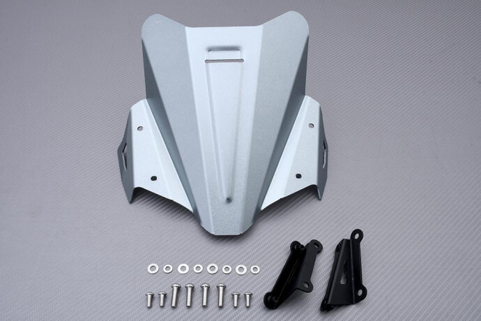 Saut-de-vent en aluminium titane pour MT09 RN69 look premium
