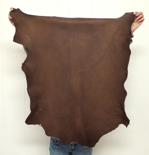 CHOCOLATE SHEEPSKIN Leather Hide for Native American SASS Western Crafts