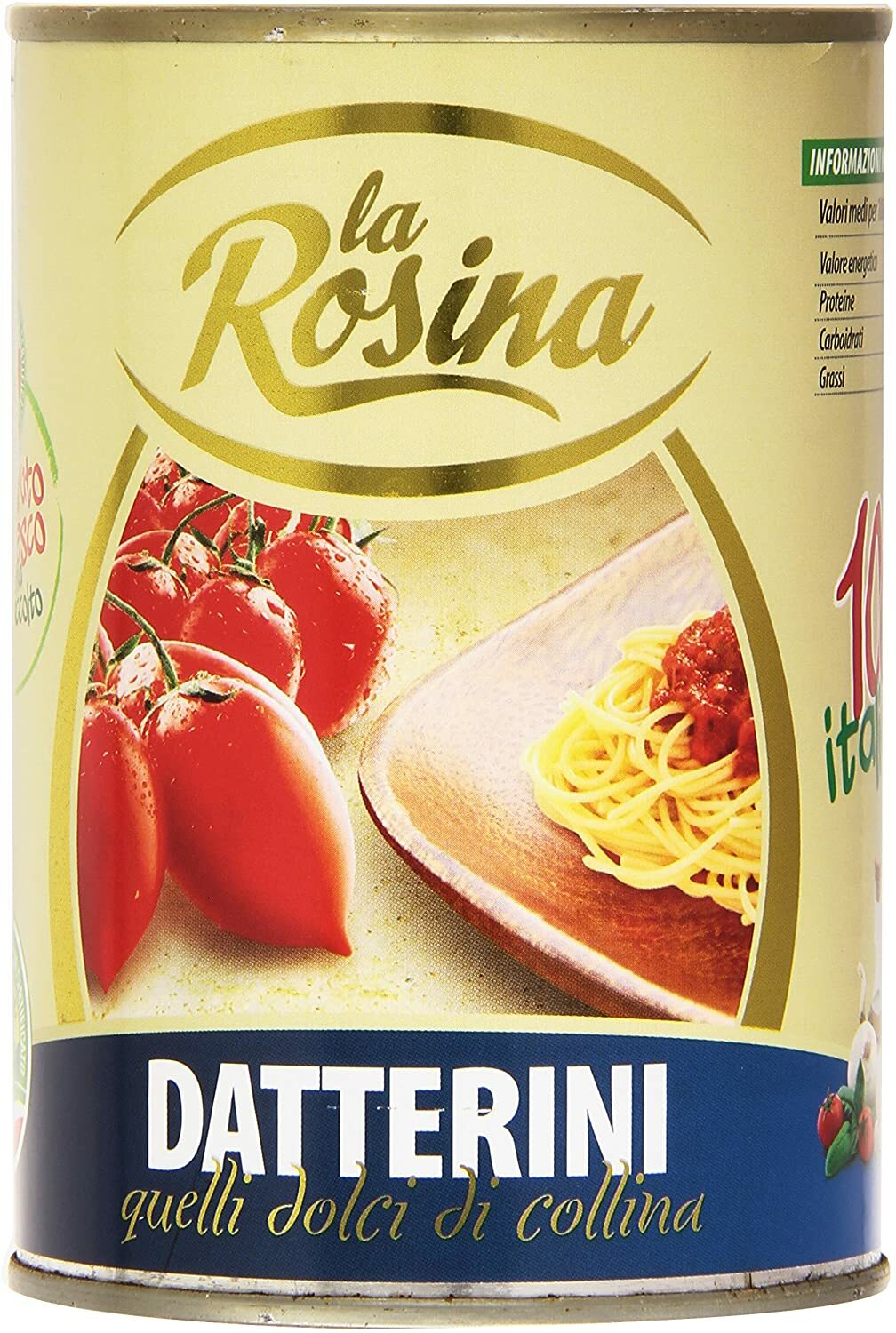 La Rosina - Datterini - 8 latte da 400 g [3200 g]