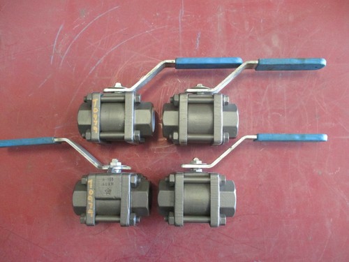 STAR Threaded Ball Valve 1" 2000 PSI Full Port Female Thread Model 123SGS - Picture 5 of 8