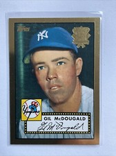 2001 Topps 1952 World Series Anniversary Gil McDougald #52R-8 Gold