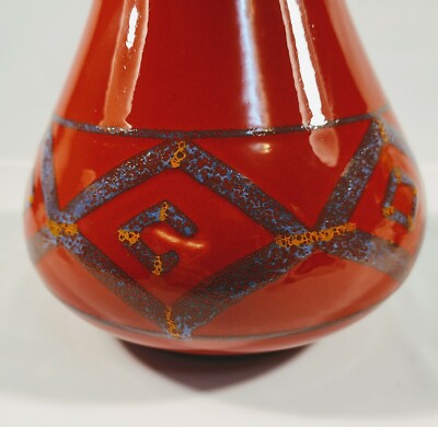 Vintage Raymor Pottery Mid Century Modern Vase Made in Italy Mancer 2360