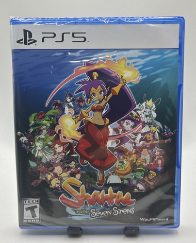 Shantae and the Seven Sirens Limited Run #007 PS5 PlayStation 5 Brandneu