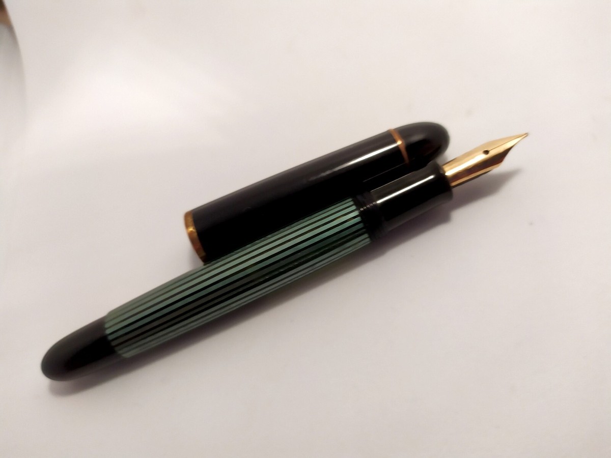 筆記具 pelikan 140 Black/Green Stripe W-hole DM 筆記具 pelikan 140 Black/Green Stripe W-hole DM PELIKAN 140