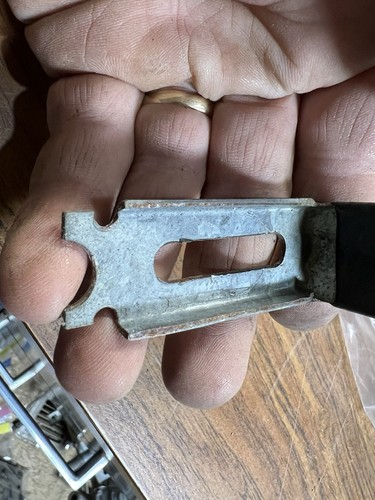 1970 - 1972 GTO Lemans Front Of Door Glass Stop #3 - Picture 4 of 8