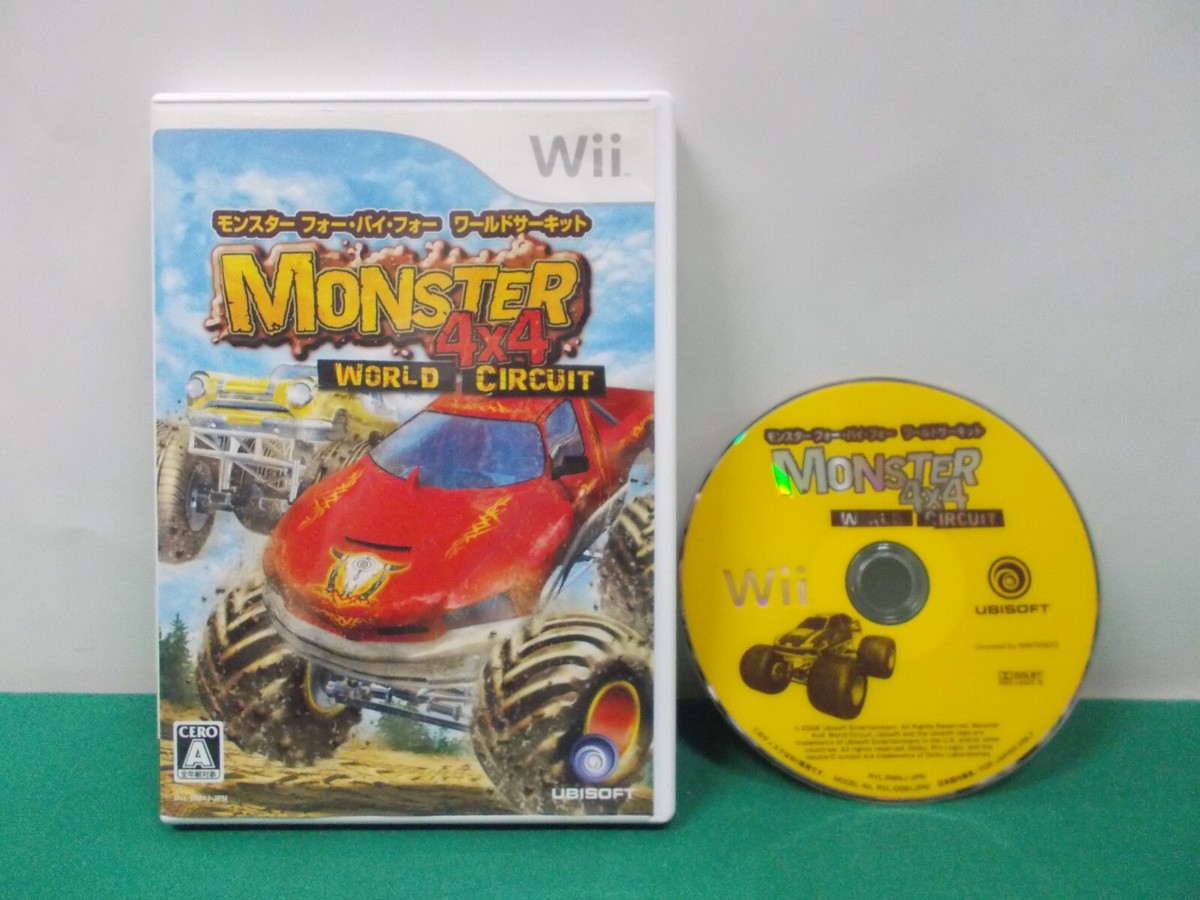 Nintendo Wii -- Monster 4x4: World Circuit -- *JAPAN GAME* 47789