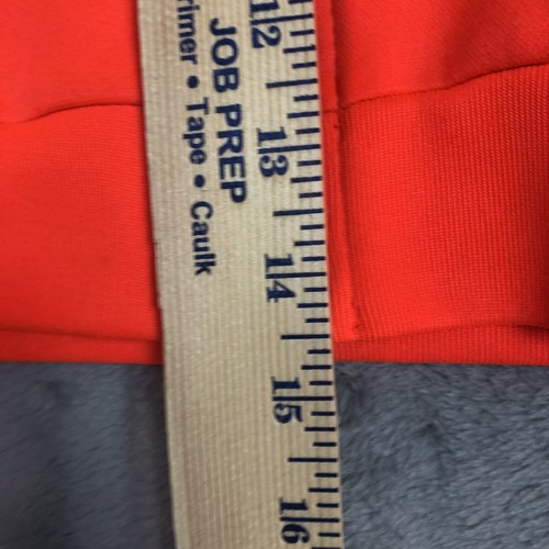 Champion Sweater Youth 5 Orange Hoodie Graphic Logo Sweatshirt Fleece Full Zip - Picture 8 of 10