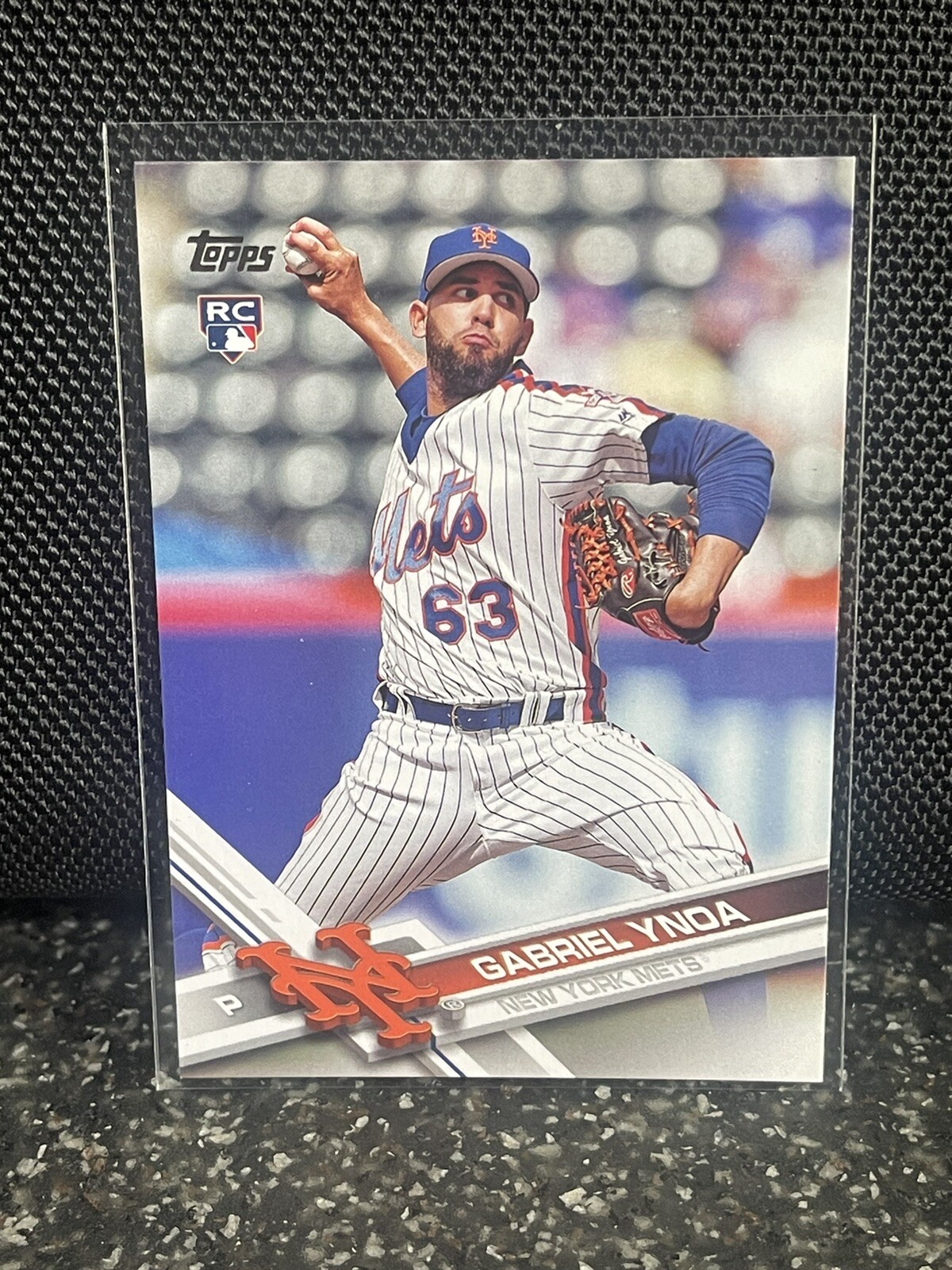 2017 Topps Series 1 Gabriel Ynoa #79 New York Mets Free Shipping