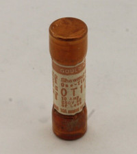 Gould Shawmut OT10 One-Time Fuse Lot of 2 