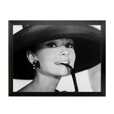 1 x Lap Tray with Cushion Audrey Hepburn (2) Cushioned Padded for Eating