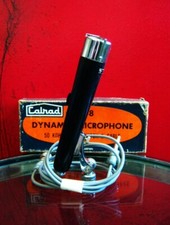 Vintage 1950's Calrad DM-8 Dynamic microphone Hi Z harp mic Olson Lafayette Aiwa