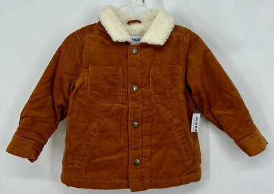 Old Navy Corduroy Jacket Boys Old Navy Boys Coat 2T Brown Corduroy