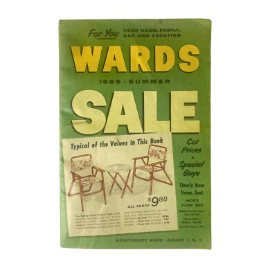 1959 Wards Summer Catalog