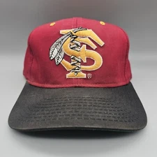 Vintage FSU Snapback Hat Florida State Seminoles KMG Pro Model