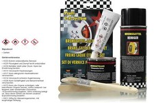 4x Motip Dupli Bremssattel Lack Set 2 Komponenten Lack dynamic black 661105 