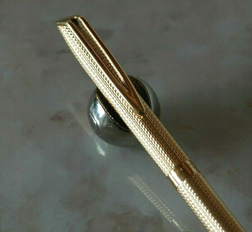Stylo Bille Waterman Plaque Or Motif Grains D'orge - Avec Recharge Neuve J65