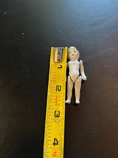Antique Articulated German Bisque Doll Miniature