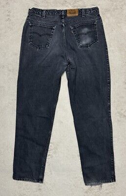 Vintage Levis 545 Jeans Mens 38x36 Black Loose Fit Straight Vintage Levis 545 Jeans Mens 38x36 Black Loose Fit Straight