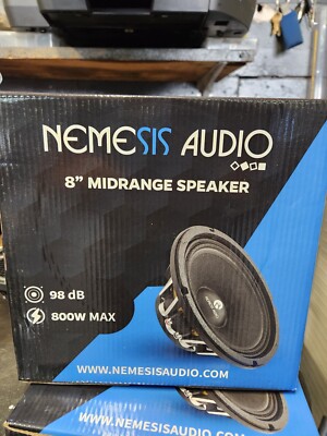 Nemesis Audio Neo-8COL 8 inch neodymium midrange colossal Medio de 8 pulgadas
