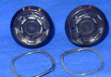 Two NOS Amphenol 7 pin Medium Vacuum Tube Sockets for 2A7, 6A7, 6B7, 6F7, etc
